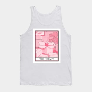 Hermit Cat Tarot Tank Top